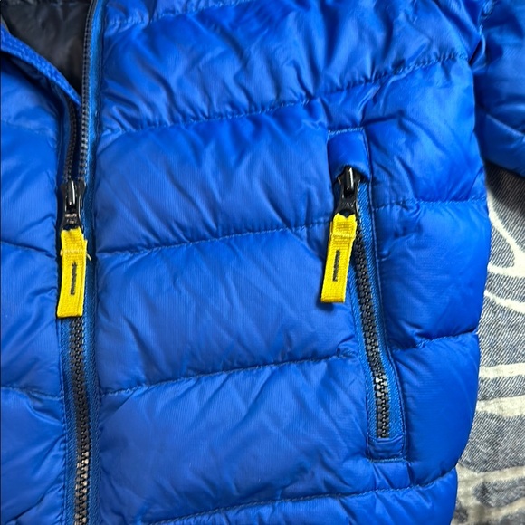 LL Bean Blue Puffer Jacket 2T - Picture 5 of 7